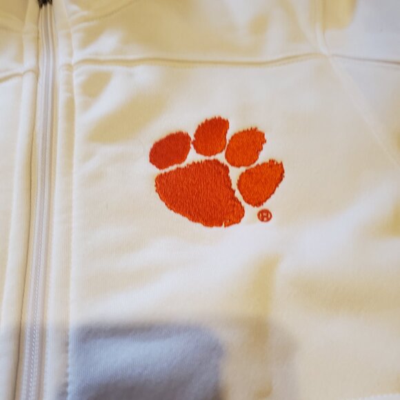 Gen 2 Full-Zip Jacket Clemson Tigers Paw Embroidered Logo S thumb holes NWT - Picture 4 of 8